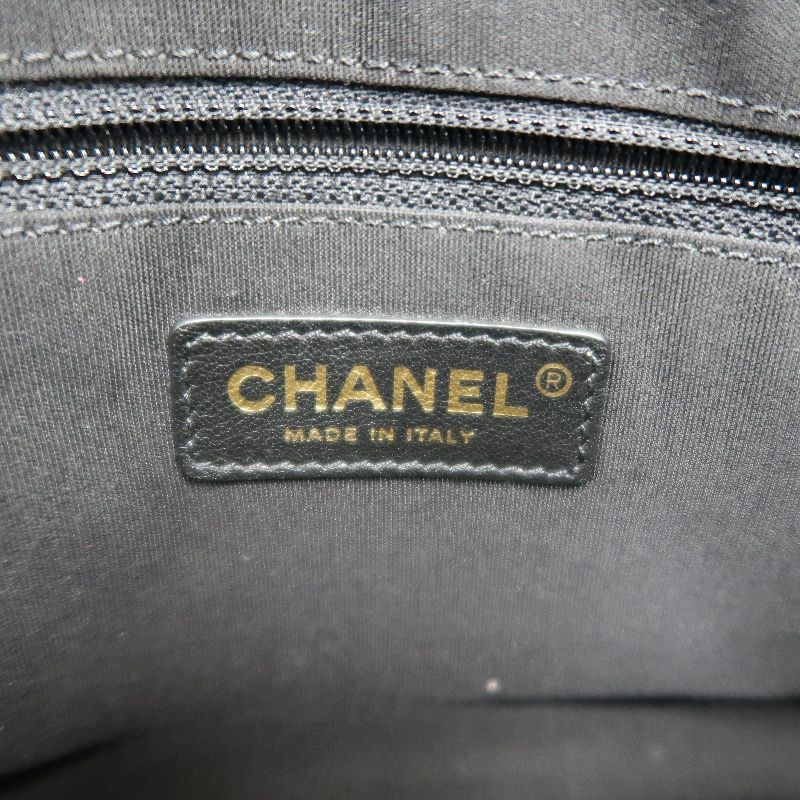 CHANEL V-Stitch Black Lambskin Convertible Shoulder Crossbody Bag with Silver Hardware