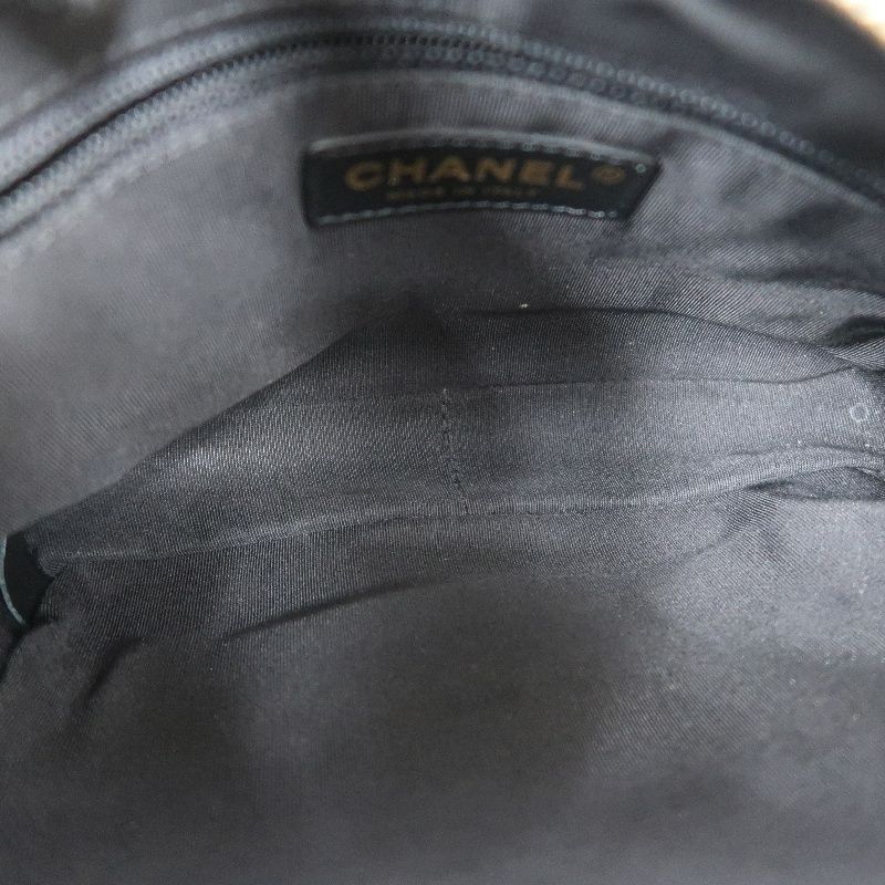 CHANEL V-Stitch Black Lambskin Convertible Shoulder Crossbody Bag with Silver Hardware