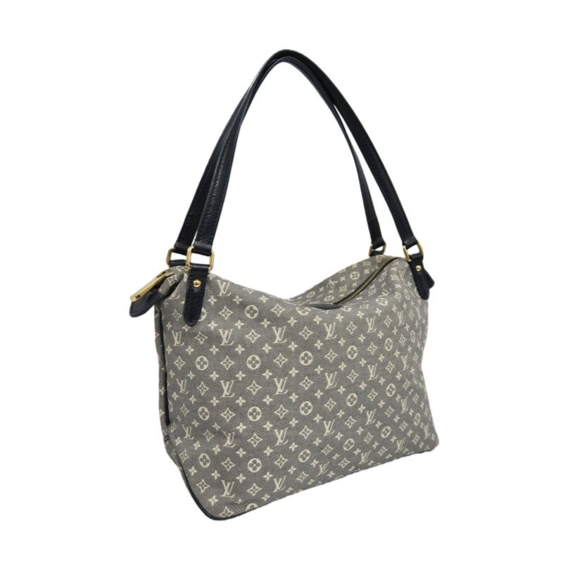 LOUIS VUITTON Monogram Idylle Ballade Gray Denim Handbag (Armpit Bag)