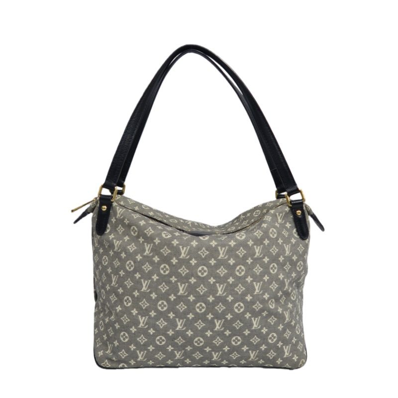 LOUIS VUITTON Monogram Idylle Ballade Gray Denim Handbag (Armpit Bag)