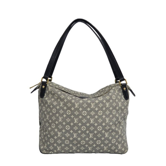 LOUIS VUITTON Monogram Idylle Ballade Gray Denim Handbag (Armpit Bag)