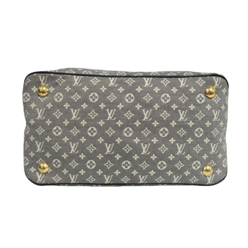 LOUIS VUITTON Monogram Idylle Ballade Gray Denim Handbag (Armpit Bag)