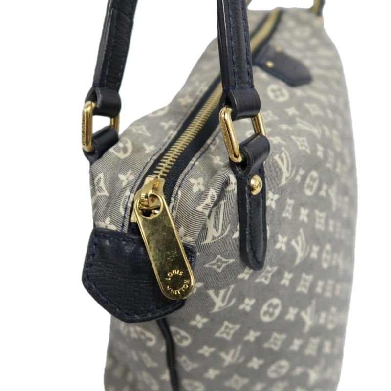 LOUIS VUITTON Monogram Idylle Ballade Gray Denim Handbag (Armpit Bag)