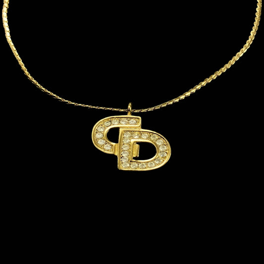 DIOR bracelet, gold-tone alloy hardware, CD logo