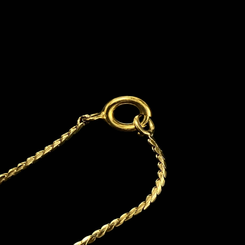 DIOR bracelet, gold-tone alloy hardware, CD logo