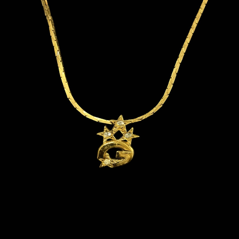 GIVENCHY necklace, gold-tone alloy hardware