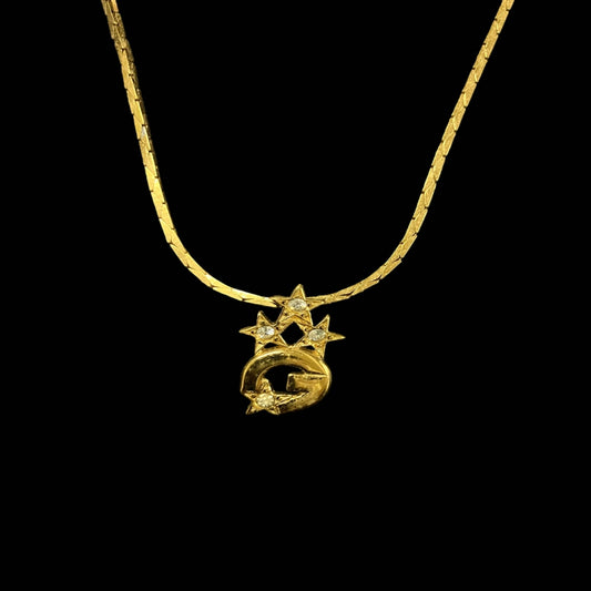 GIVENCHY necklace, gold-tone alloy hardware