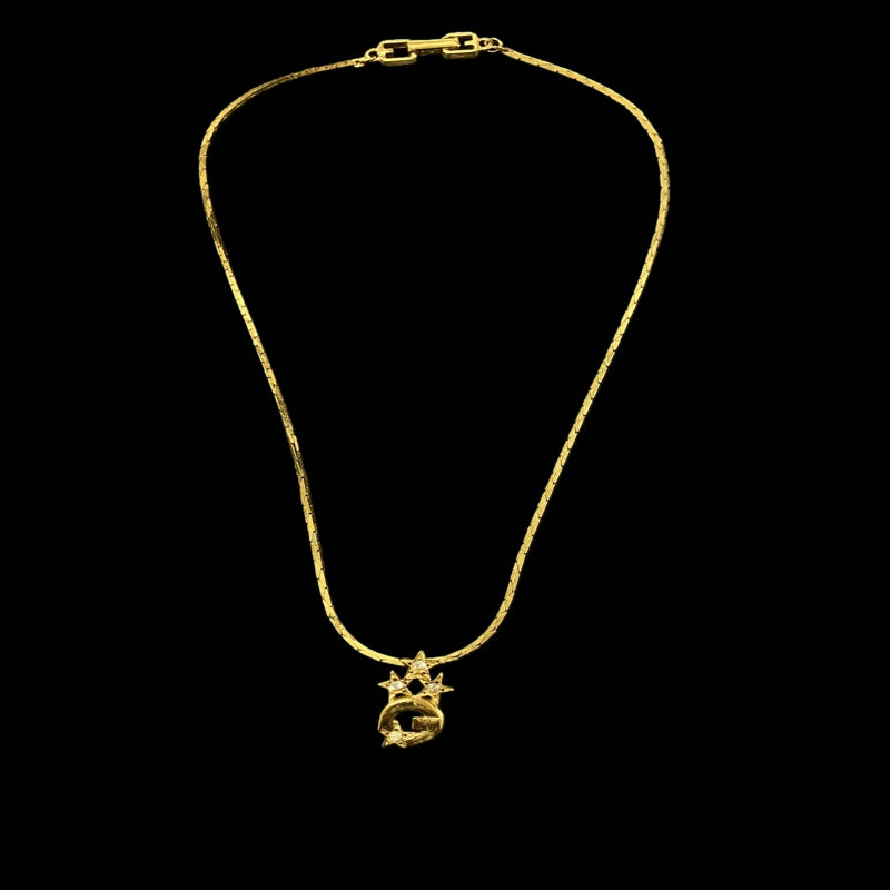 GIVENCHY necklace, gold-tone alloy hardware