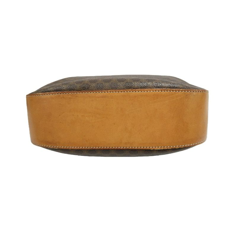 CELINE Macadam Coated Canvas, Shoulder Bag, Brown