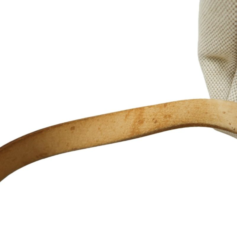 HERMES Herbag Ado PM, Canvas, Backpack & Handbag, Beige/Brown, with Padlock, 2 Keys, Clochette, Extra Inner Bag and Stopper