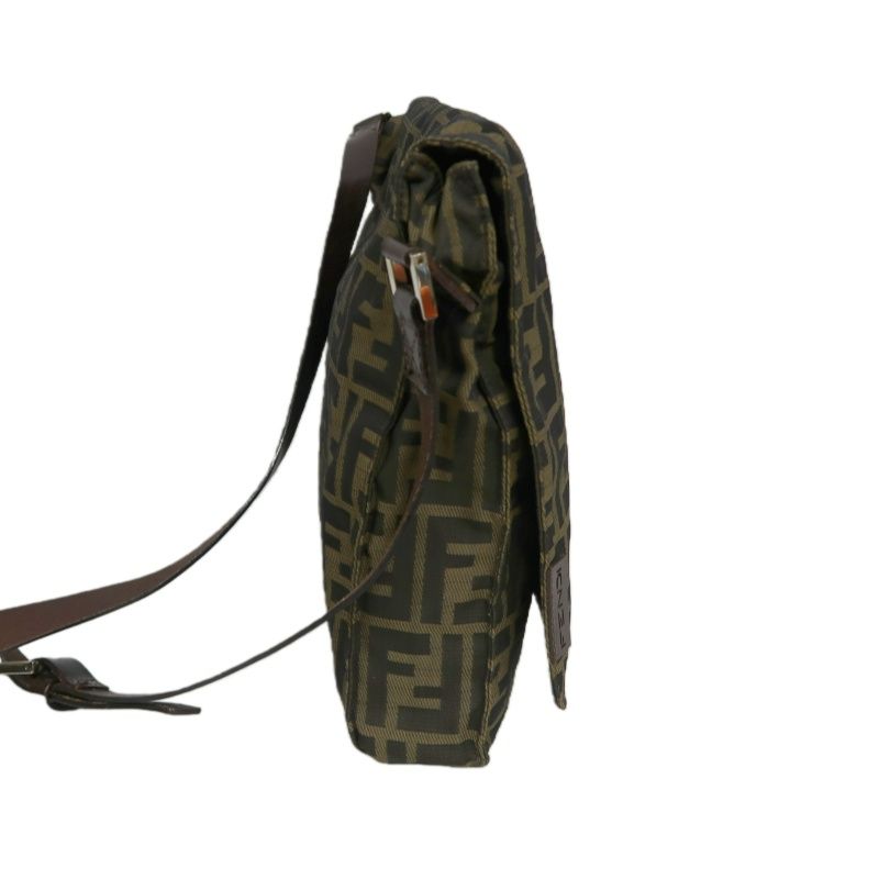 FENDI Zucca Canvas, Shoulder & Crossbody Bag, Brown