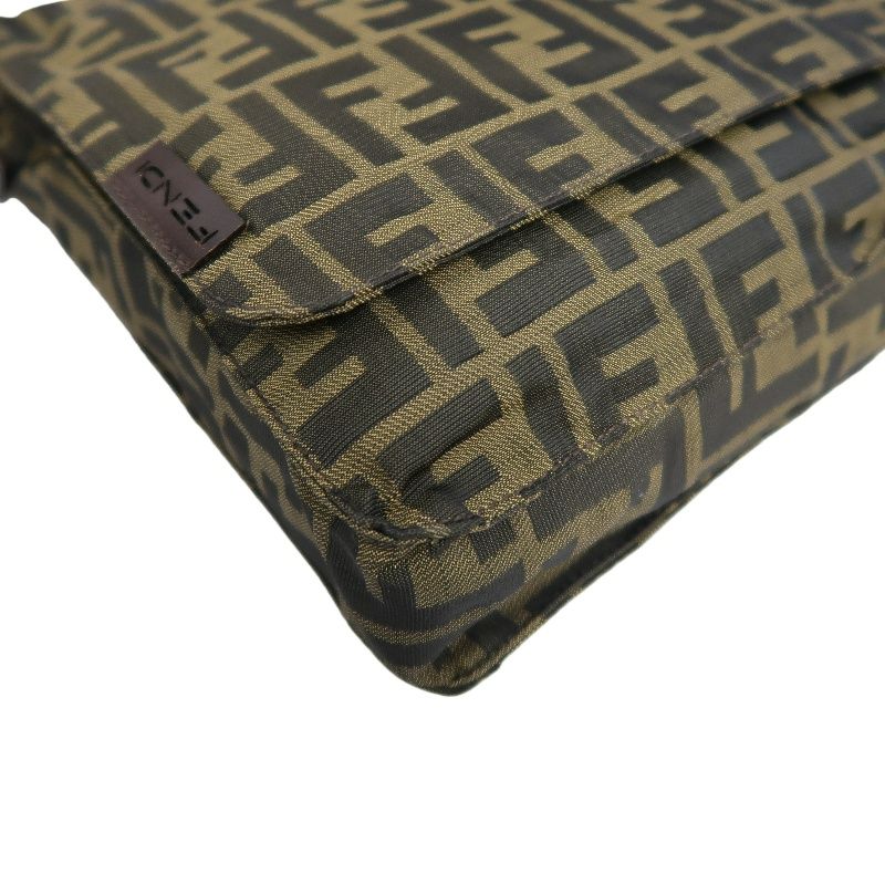 FENDI Zucca Canvas, Shoulder & Crossbody Bag, Brown