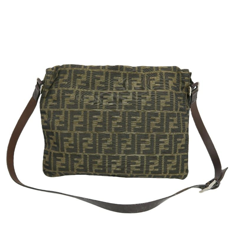 FENDI Zucca Canvas, Shoulder & Crossbody Bag, Brown
