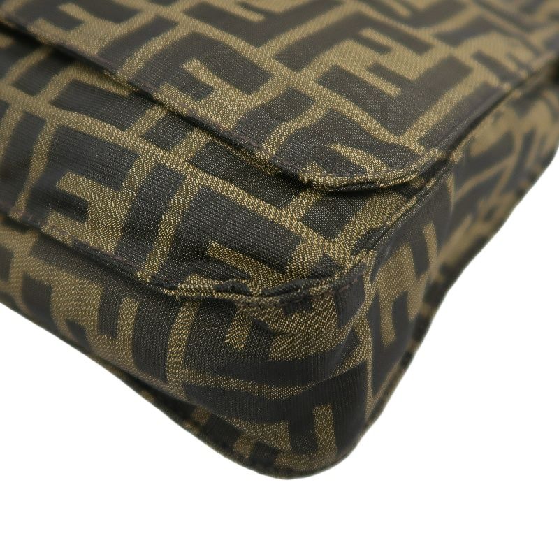 FENDI Zucca Canvas, Shoulder & Crossbody Bag, Brown