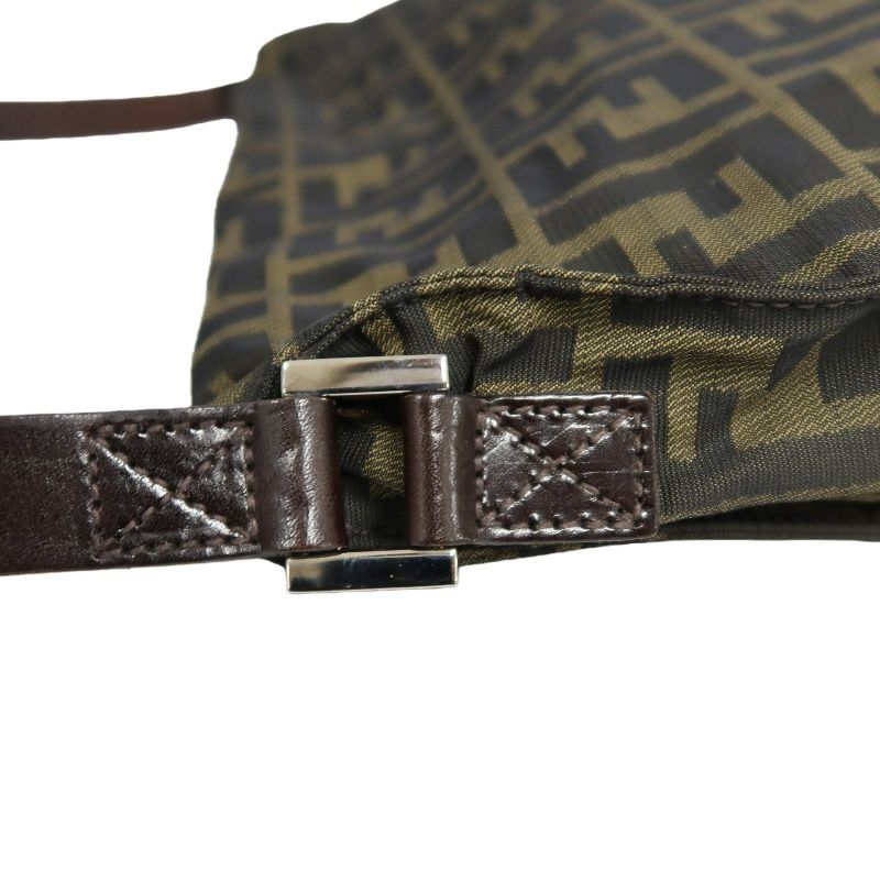 FENDI Zucca Canvas, Shoulder & Crossbody Bag, Brown