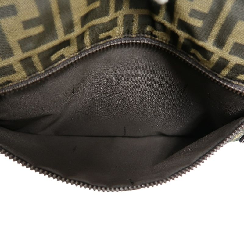 FENDI Zucca Canvas, Shoulder & Crossbody Bag, Brown