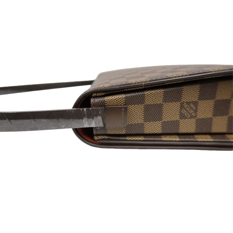 LOUIS VUITTON Damier Tribeca Long Handbag Brown Coated Canvas - W/ Dust Bag