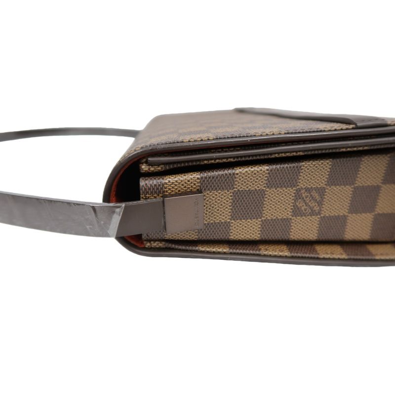 LOUIS VUITTON Damier Tribeca Long Handbag Brown Coated Canvas - W/ Dust Bag