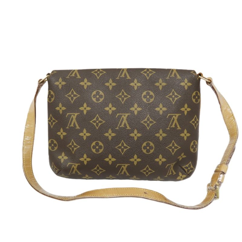 LOUIS VUITTON Monogram Musette Tango Crossbody Bag (Coated Canvas)