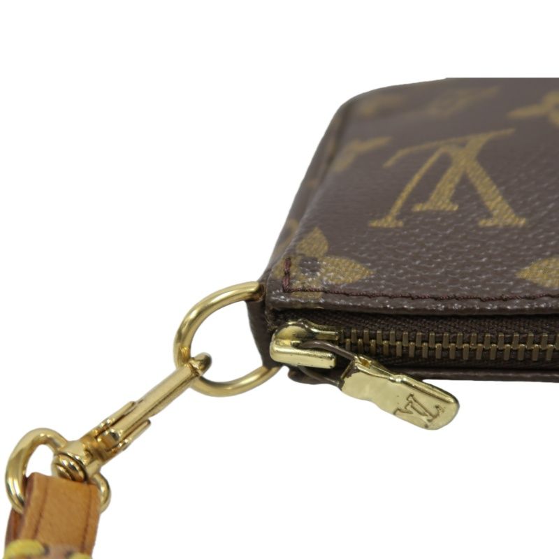 LOUIS VUITTON Monogram Pochette Accessoires (Coated Canvas)