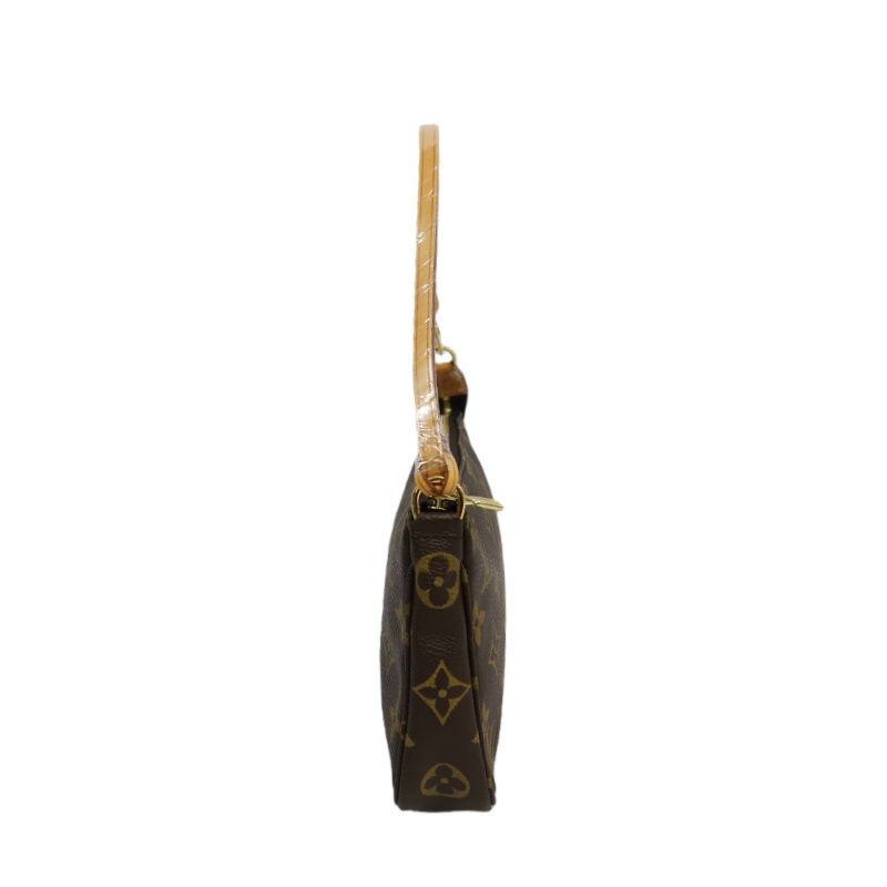 LOUIS VUITTON Monogram Pochette Accessoires (With Dust Bag, Coated Canvas)