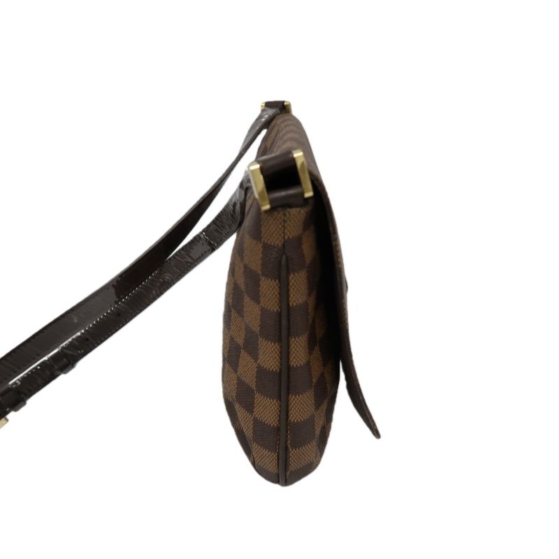 LOUIS VUITTON Damier Musette Tango Brown Shoulder Crossbody Bag (Coated Canvas)