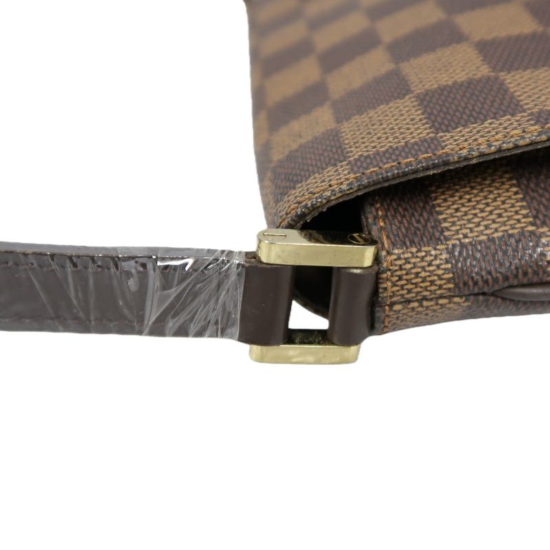 LOUIS VUITTON Damier Musette Tango Brown Shoulder Crossbody Bag (Coated Canvas)