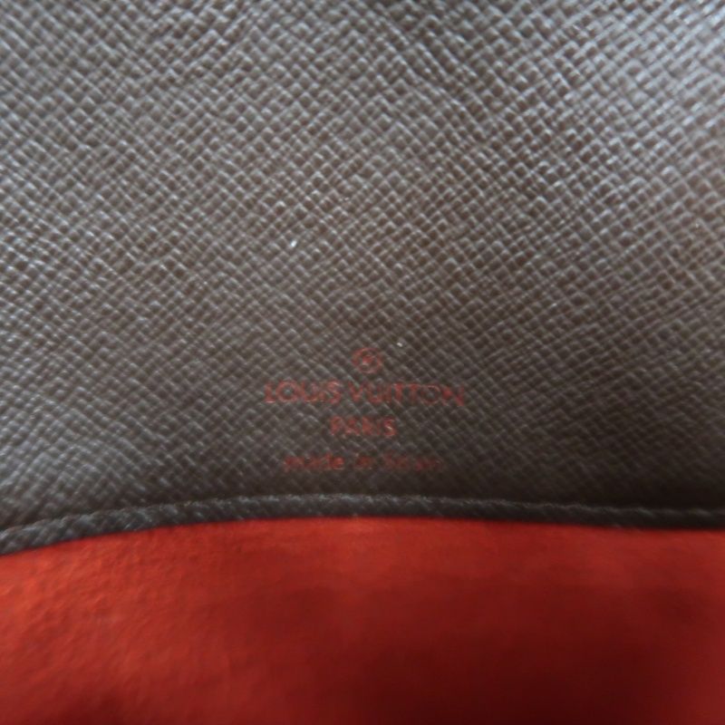 LOUIS VUITTON Damier Musette Tango Brown Shoulder Crossbody Bag (Coated Canvas)