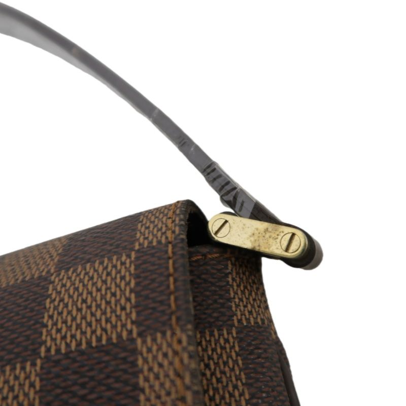 LOUIS VUITTON Damier Musette Tango Brown Shoulder Crossbody Bag (Coated Canvas)