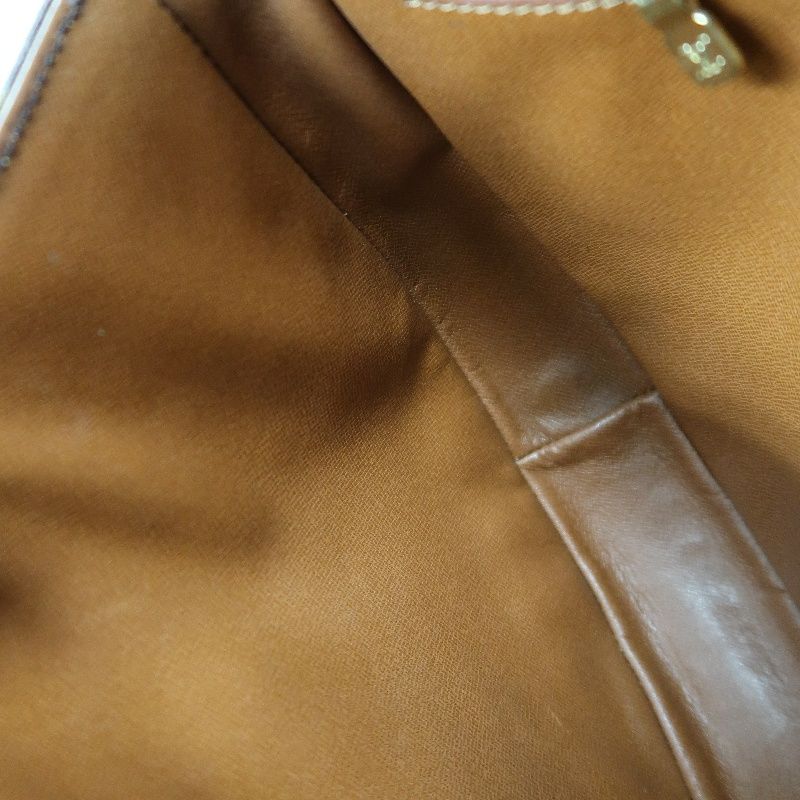 LOUIS VUITTON Monogram Chantilly Shield Design Brown Coated Canvas Shoulder Bag