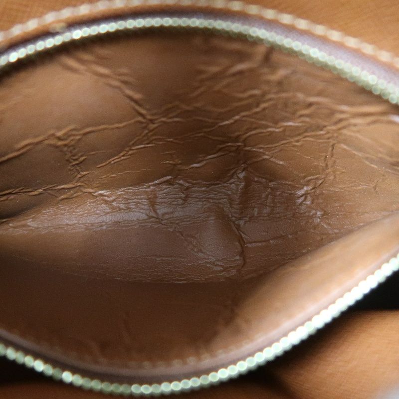 LOUIS VUITTON Boulogne 30, Monogram Coated Canvas, Shoulder Bag, Brown (Nicknamed "Croissant Bag")