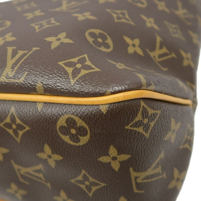 LOUIS VUITTON Delightful PM Monogram PVC Canvas Shoulder Tote Bag, Brown