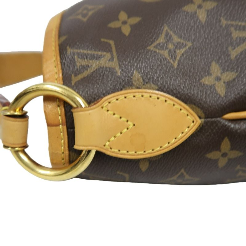 LOUIS VUITTON Delightful PM Monogram PVC Canvas Shoulder Tote Bag, Brown