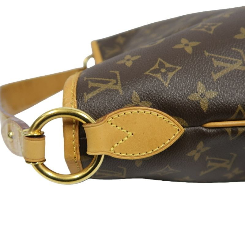 LOUIS VUITTON Delightful PM Monogram PVC Canvas Shoulder Tote Bag, Brown