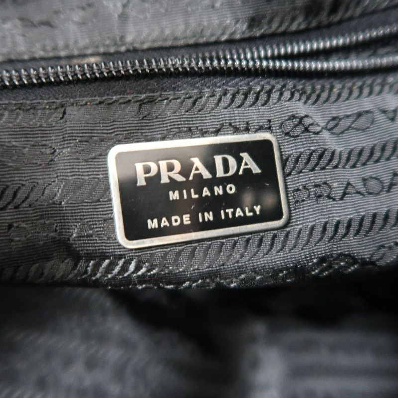 PRADA Black Nylon Backpack