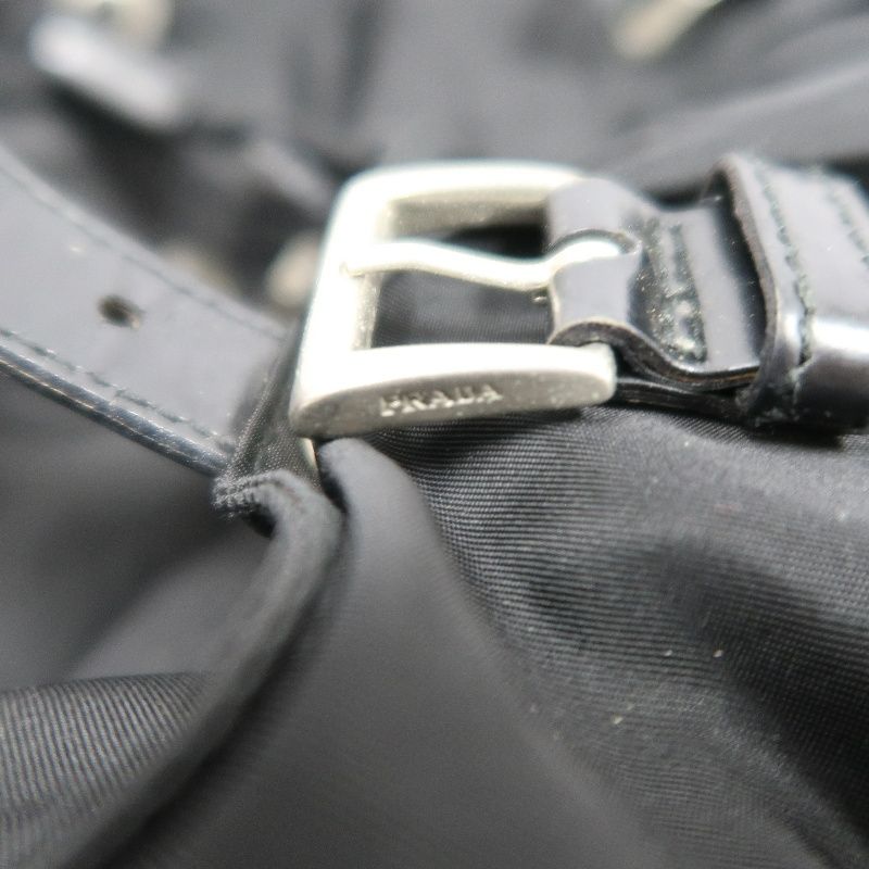 PRADA Black Nylon Backpack