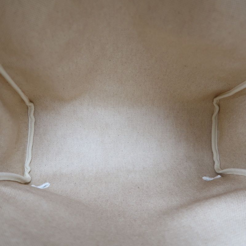 HERMES Beige & Brown Herbag Handbag (With 2 Dust Bags, 2 Padlocks & Keys, Clochette, Extra Bag & Shoulder Strap, Full Box, Canvas)