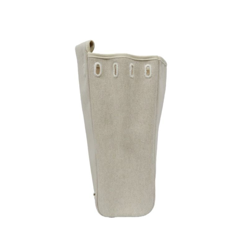 HERMES Beige & Brown Herbag Handbag (With 2 Dust Bags, 2 Padlocks & Keys, Clochette, Extra Bag & Shoulder Strap, Full Box, Canvas)