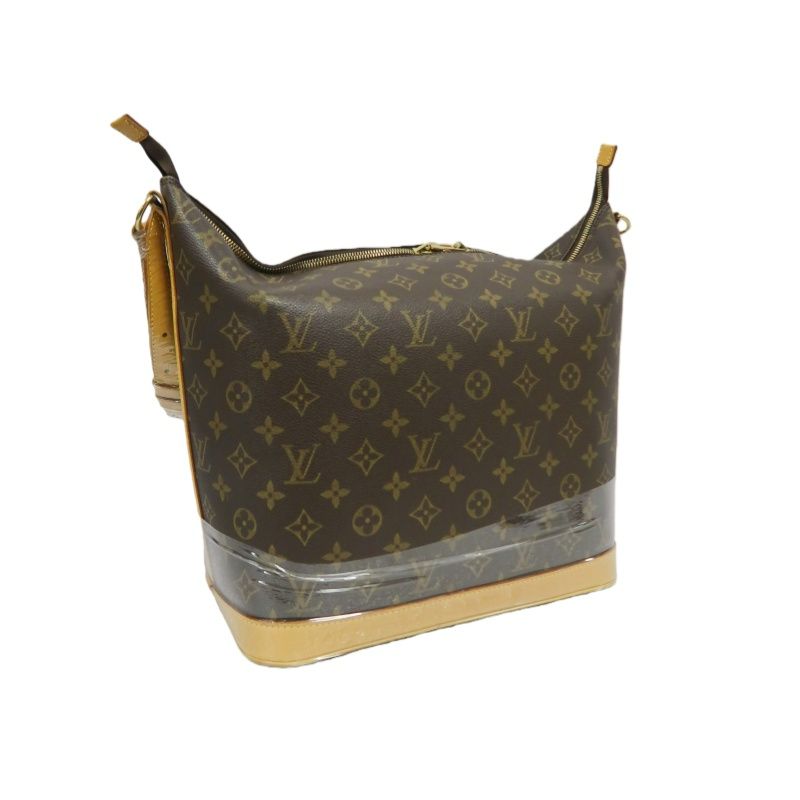 LOUIS VUITTON Monogram Odeon PM Shoulder Bag (With Dust Bag, Coated Canvas)