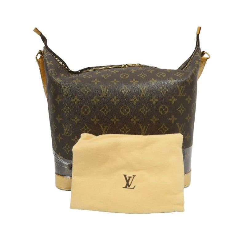 LOUIS VUITTON Monogram Odeon PM Shoulder Bag (With Dust Bag, Coated Canvas)