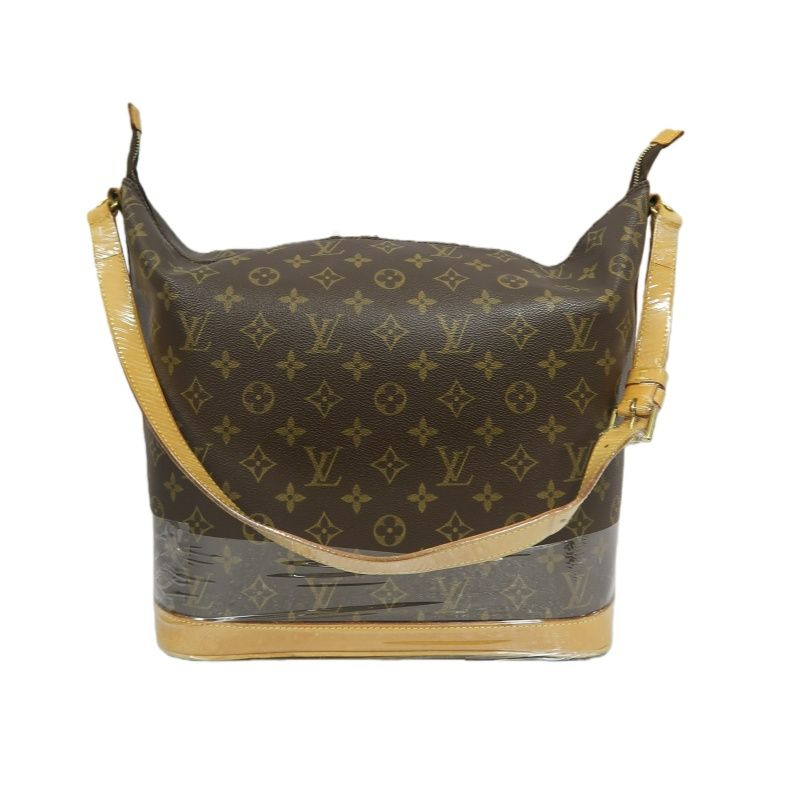 LOUIS VUITTON Monogram Odeon PM Shoulder Bag (With Dust Bag, Coated Canvas)