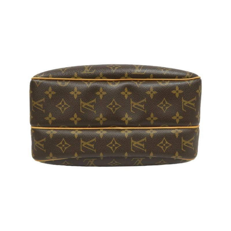 LOUIS VUITTON Monogram Reporter PM Brown Shoulder Crossbody Bag (Coated Canvas)