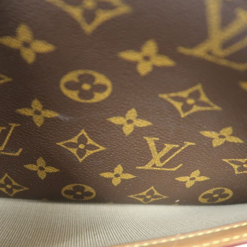 LOUIS VUITTON Monogram Reporter PM Brown Shoulder Crossbody Bag (Coated Canvas)