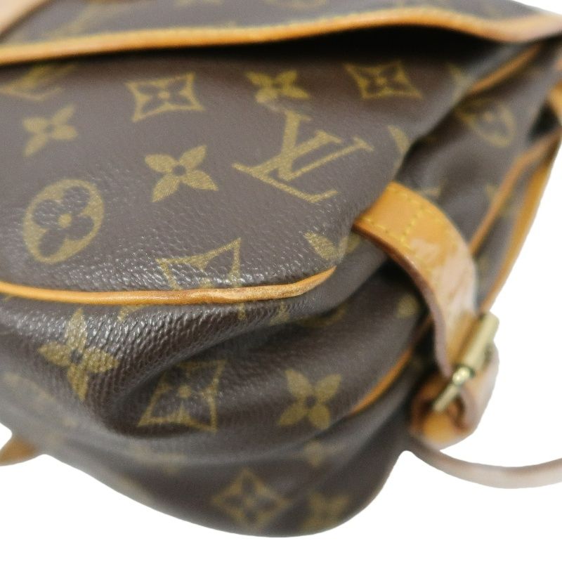 LOUIS VUITTON Soufflot 30 Monogram (Nicknamed "Gemini"), Monogram Coated Canvas, Shoulder & Crossbody Bag, Brown