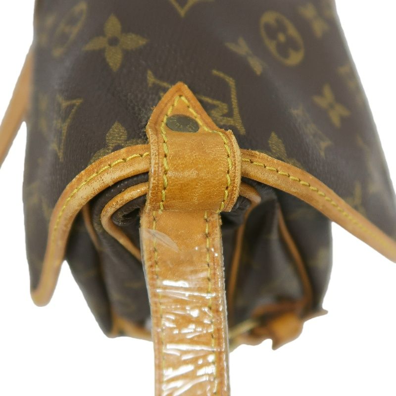 LOUIS VUITTON Soufflot 30 Monogram (Nicknamed "Gemini"), Monogram Coated Canvas, Shoulder & Crossbody Bag, Brown