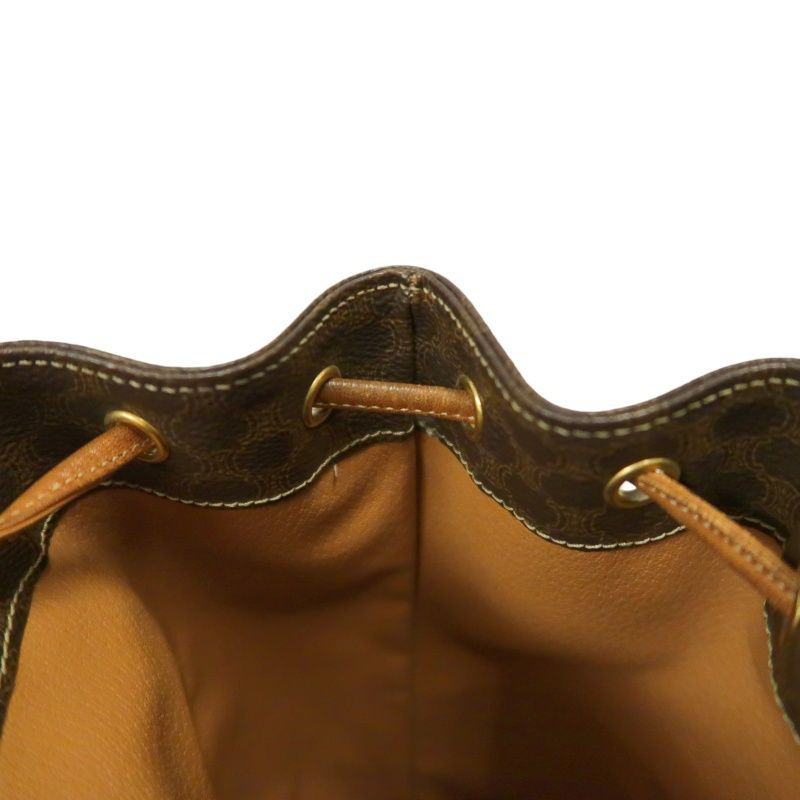 CELINE Macadam Backpack Brown