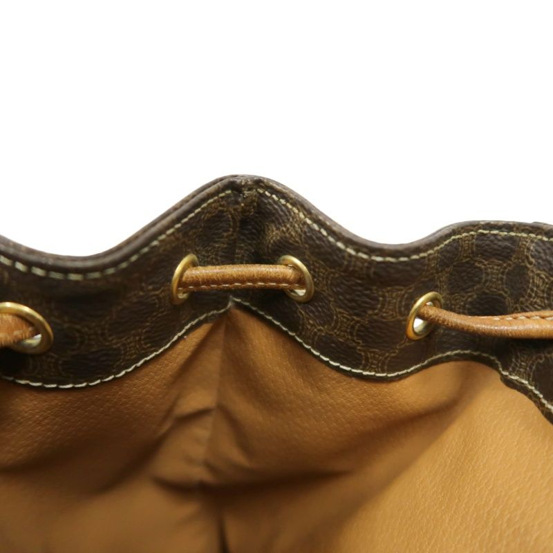 CELINE Macadam Backpack Brown