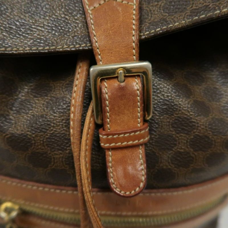 CELINE Macadam Backpack Brown