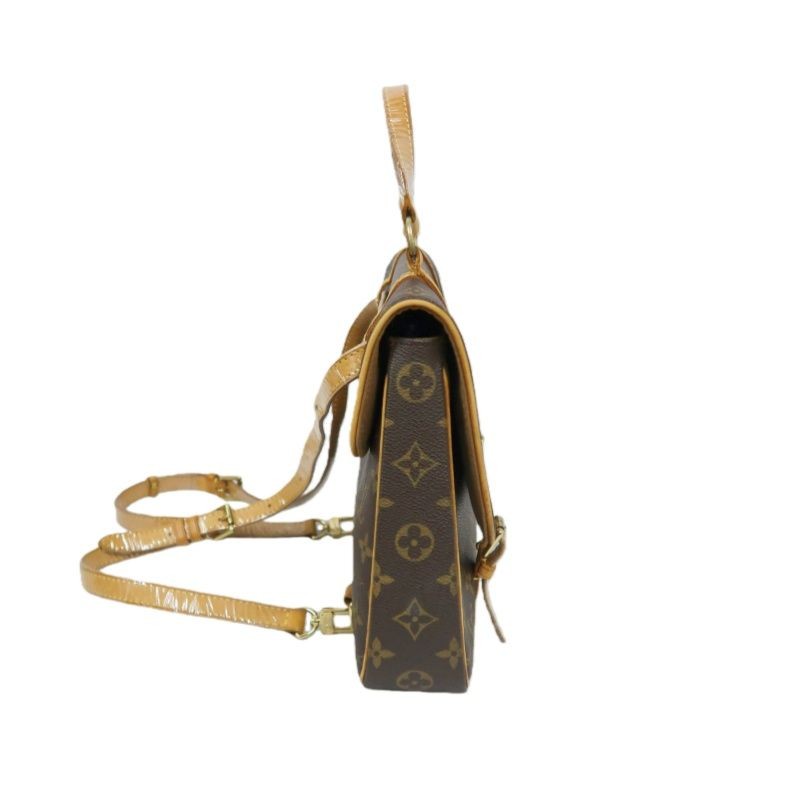 LOUIS VUITTON Marelle Sac a Dos Monogram Handbag, Brown. LV Monogram PVC Backpack.