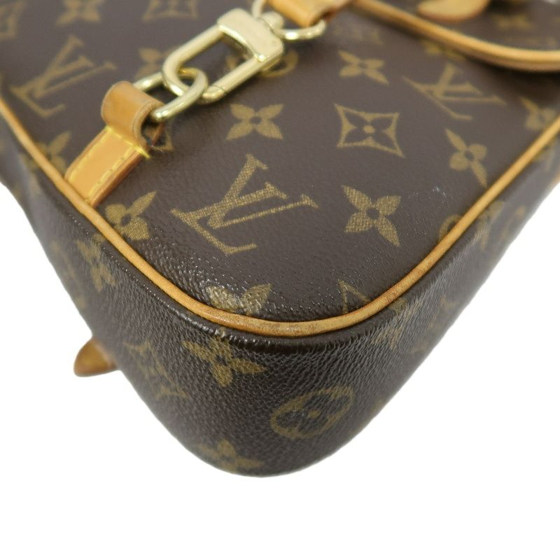 LOUIS VUITTON Marelle Sac a Dos Monogram Handbag, Brown. LV Monogram PVC Backpack.